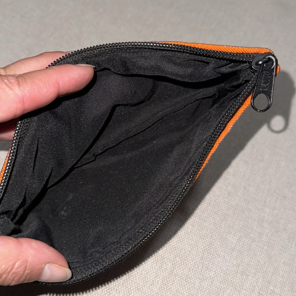 Colorful Embroidered Zip Top Pouch-Like New - Picture 11 of 11